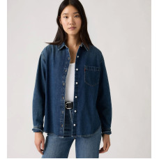 Джинсовая женская рубашка Levi’s ® Women's Harlie Boyfriend Shirt