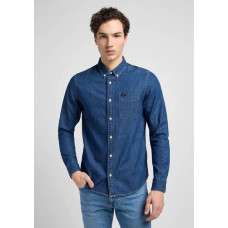 Джинсовая мужская рубашка Lee