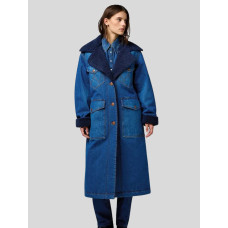 Джинсовое утепленное женское пальто Wrangler