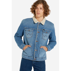 Джинсовая утепленная мужская куртка Wrangler 