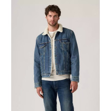 Джинсовая утепленная мужская куртка Levi's® Type III Sherpa Trucker