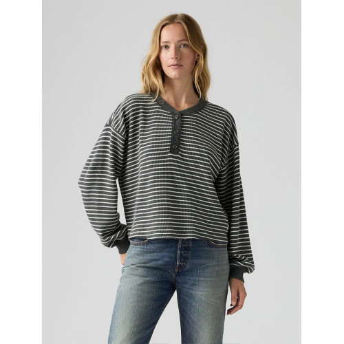 Лонгслив женский Levi's® Dry Goods Relaxed Long-Sleeve Henley