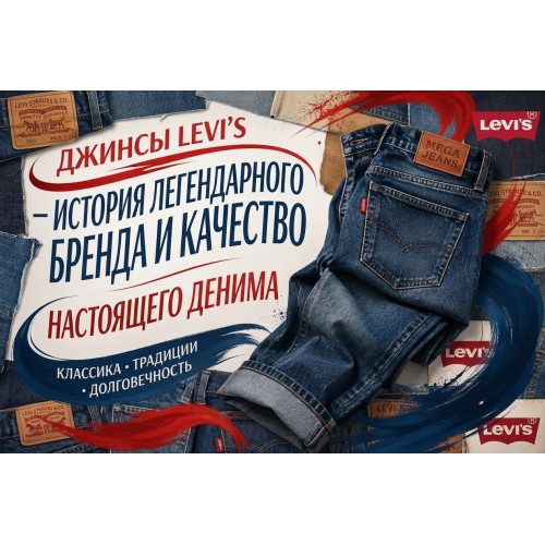 Джинсы Levi’s: почему этот бренд остается символом качественного денима