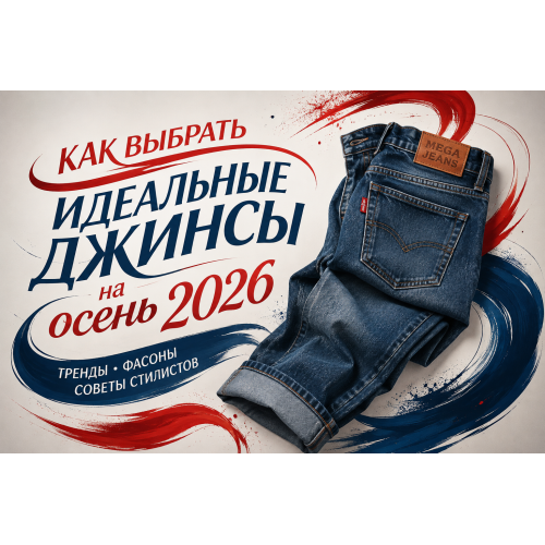 Как выбрать идеальные джинсы на осень 2026 – тренды, фасоны и советы стилистов | Mega Jeans