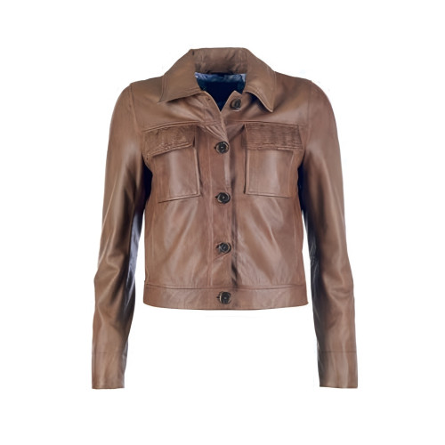 Кожаная куртка женская Mustang