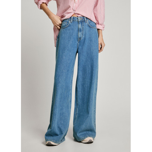 Купить Джинсы женские Pepe Jeans (Wide Leg UHW JAIMY) Джинсы женские Pepe Jeans (Wide Leg UHW JAIMY)