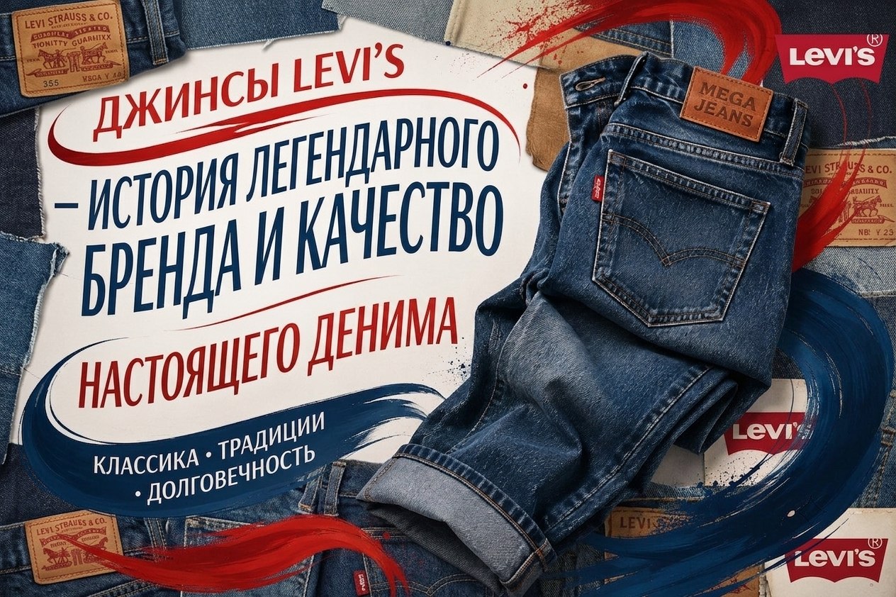 Джинсы Levi’s — история легендарного бренда и качество настоящего денима