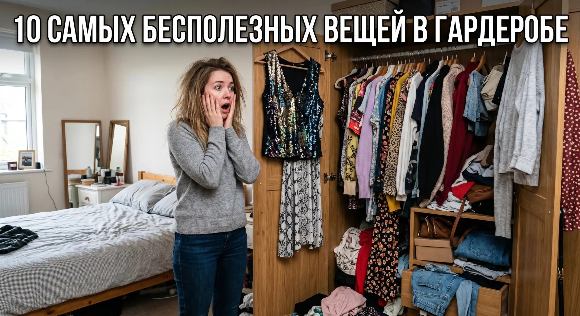 10 вещей которые нужно срочно выбросить из гардероба