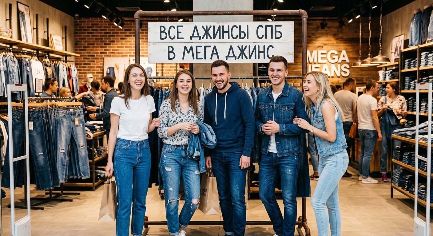 Мега Джинс | Официальный магазин Levi's, Lee, Wrangler в СПб